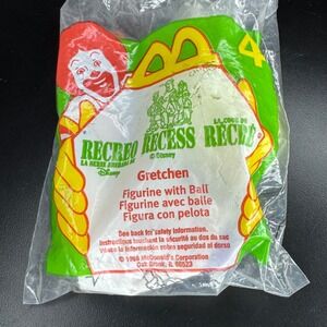 Disney‎ Recess Gretchen McDonald's Figurine with Ball Toy 1998 Kids